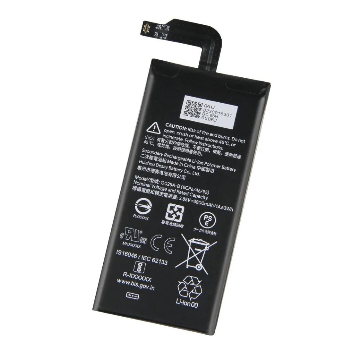 OEM - BATERIA  PIXEL  5 XL  G025a-b  NUEVO