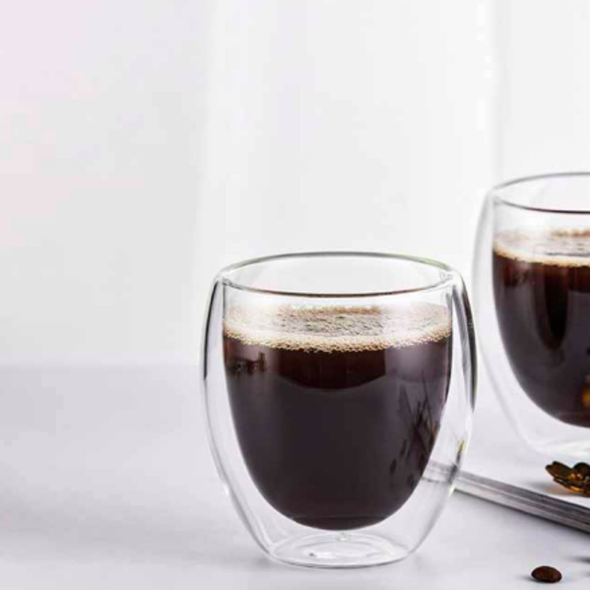 GENERICO - SET 4 VASOS DOBLE FONDO 460ML