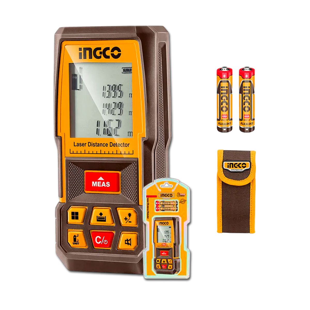 INGCO TOOLS - Detector De Distancia Láser 70m Ingco Hldd0708