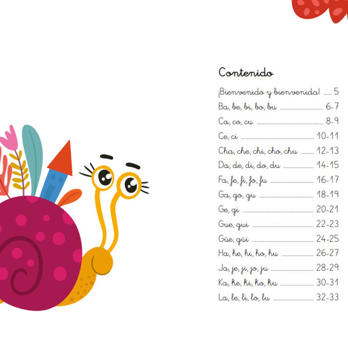 GENERICO - Libro Infantil APRENDO A LEER LAS SÍLABAS