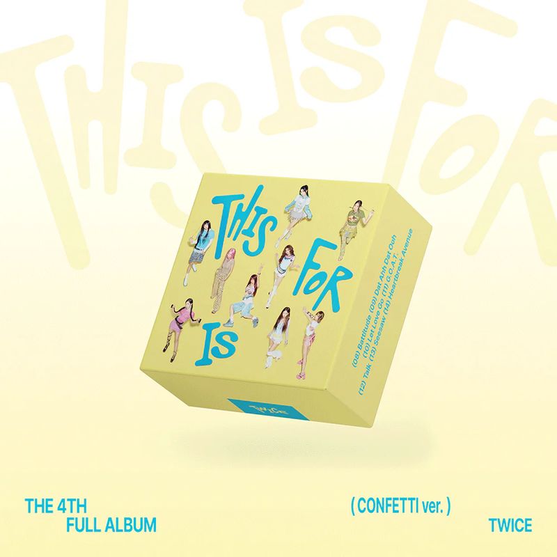 GENERICO - TWICE - ALBUM THIS IS FOR CONFETTI ver
