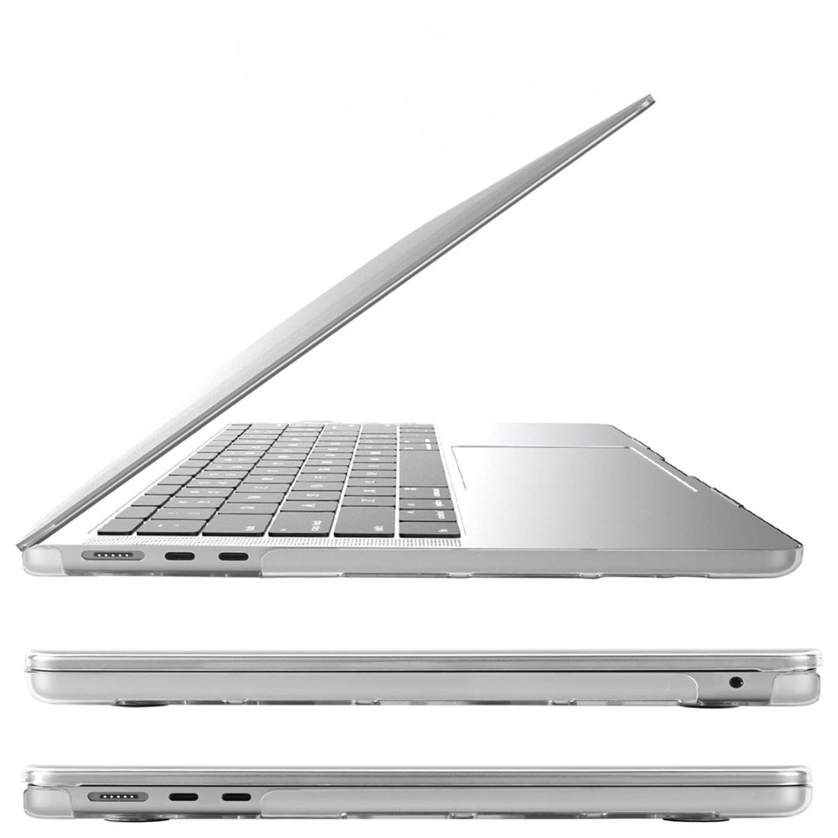 GENERICO - Funda Case para MacBook Air 13.6 " A3240/ A3113 /A2681 - TRANSPARENTE