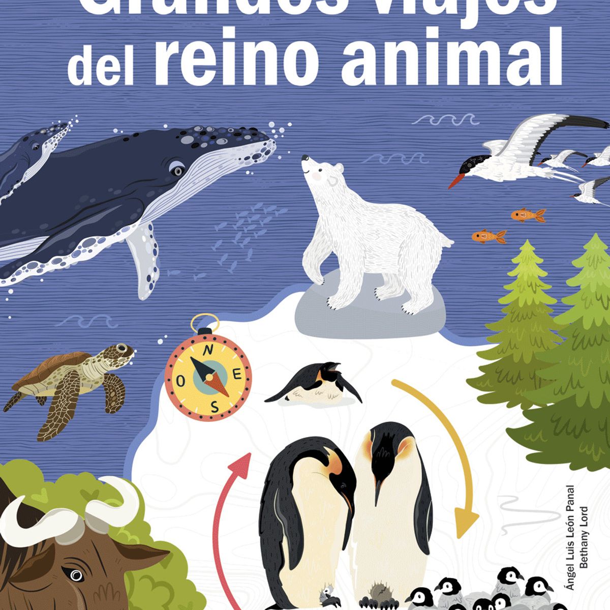 GENERICO - Libro Infantil GRANDES VIAJES DEL REINO ANIMAL