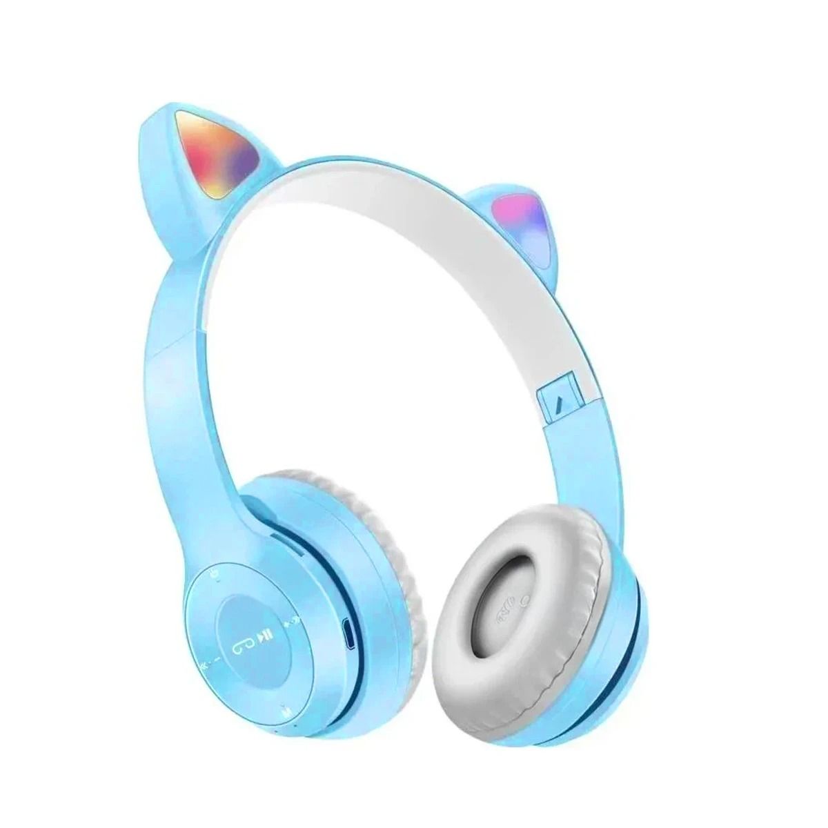 GENERICO - Orejera Kawai con Orejitas Tono Celes Y+Post-it Adhesivos