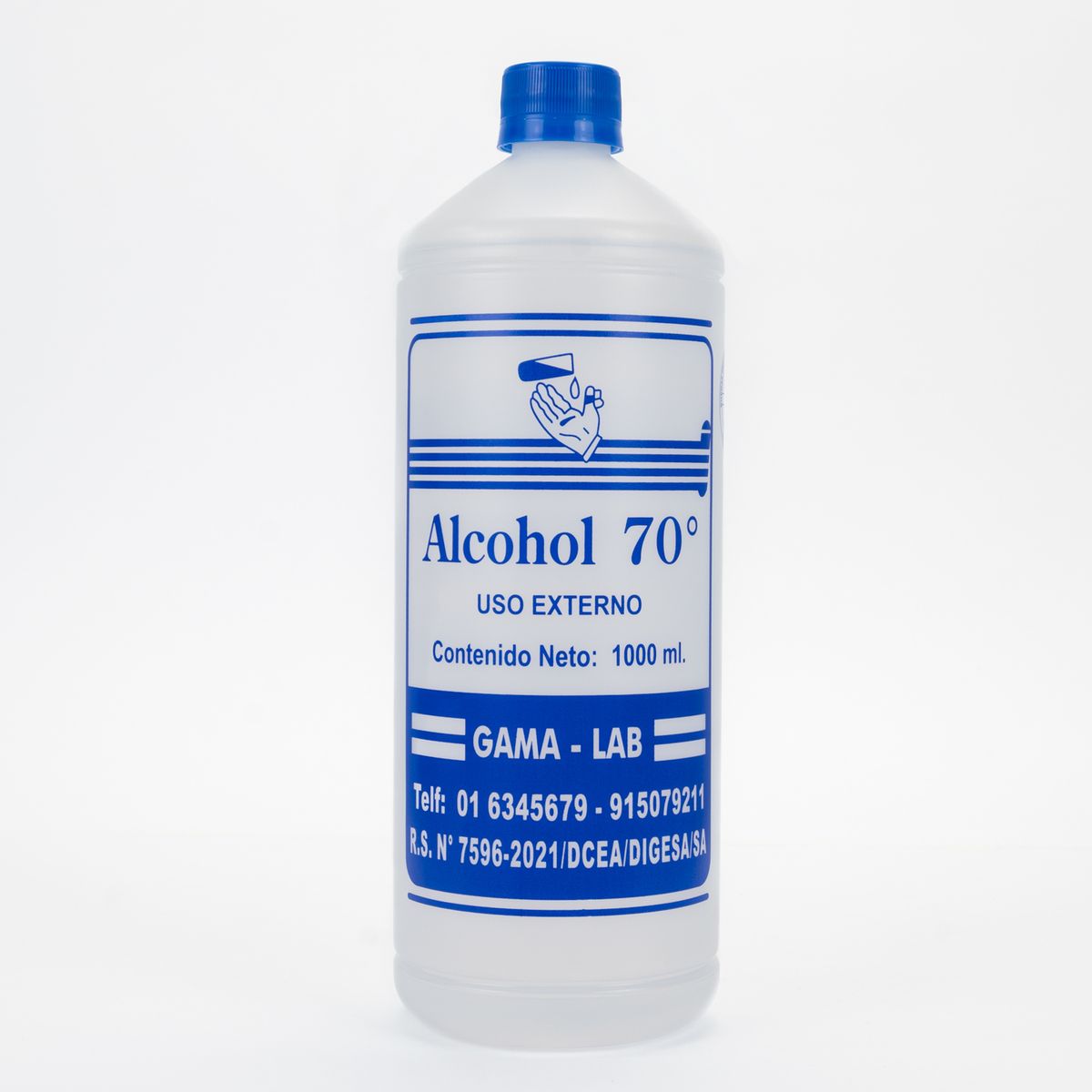 GENERICO - Alcohol GAMALAB 70° de 1 Litro