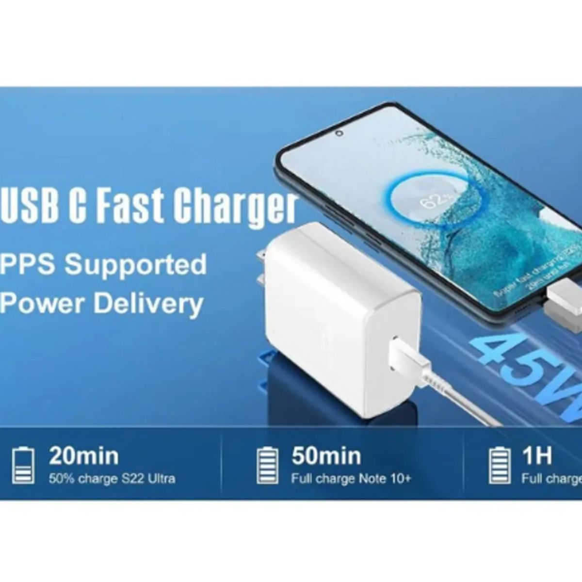 GENERICO - Cable Usb Tipo-c A Tipo-c Para Samsung