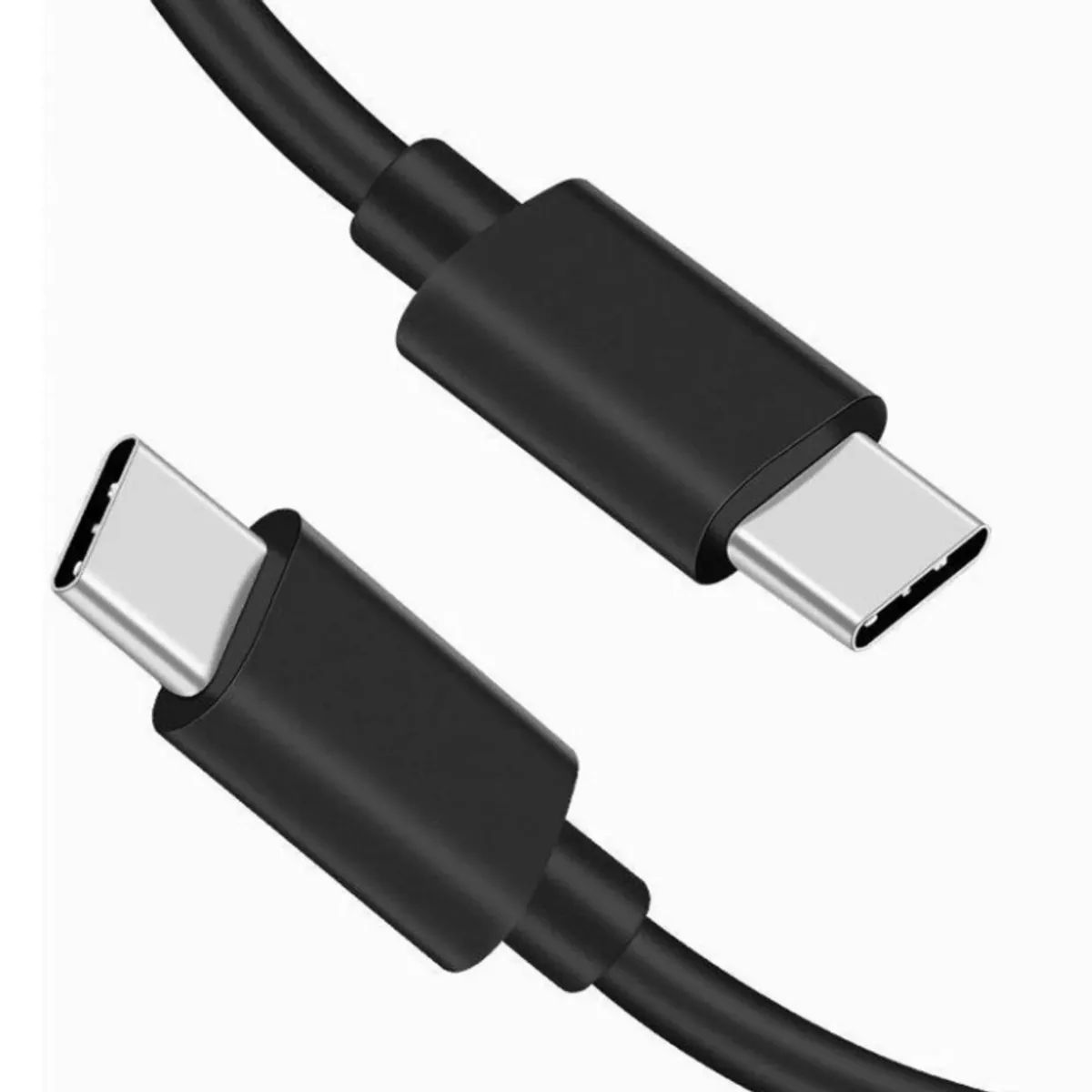 GENERICO - Cable Tipo-c a Tipo-c para Samsung Calidad USB-C Negro