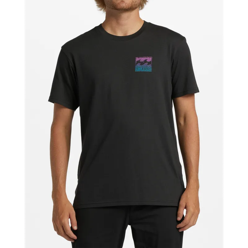 BILLABONG - Polo Billabong Crayon Wave Negro BILLABONG
