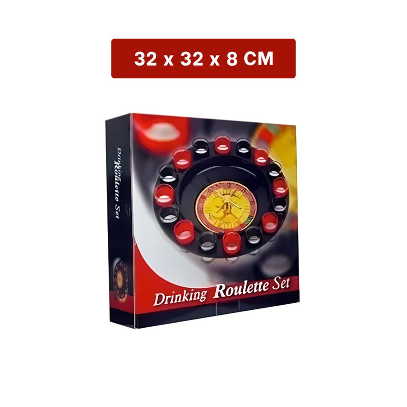 GENERICO - Pack2 Ruleta de Tragos Shot en Multicolor Y+Regalo Stickers