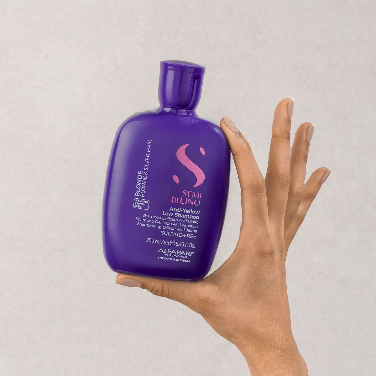 ALFAPARF MILANO - Shampoo Semi Di Lino Blonde Intense Anti-Yellow 250ml