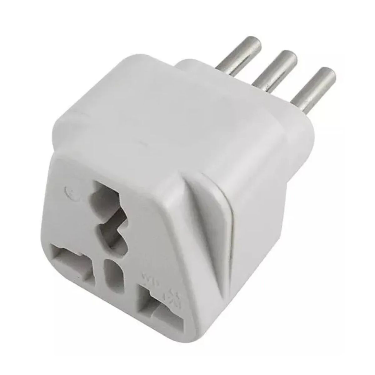 GENERICO - ADAPTADOR ENCHUFE 3 PINES UNIVERSAL 250V 15A