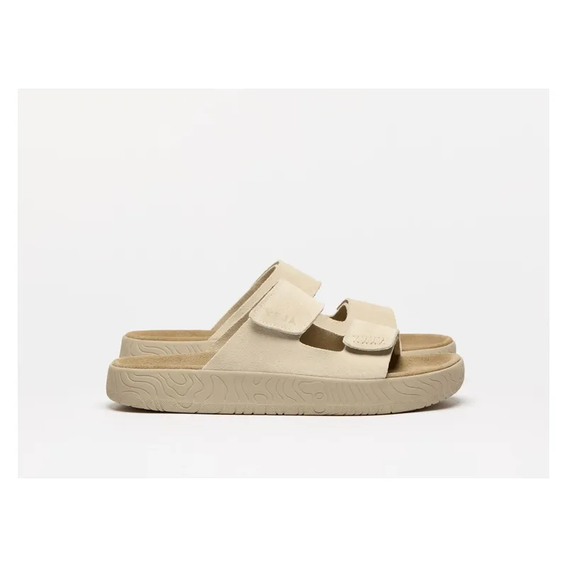 VEJA - Sandalia etna suede Café