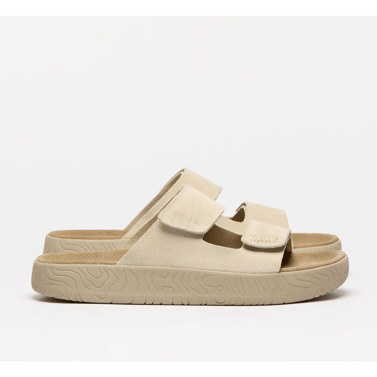 VEJA - Sandalia etna suede Café