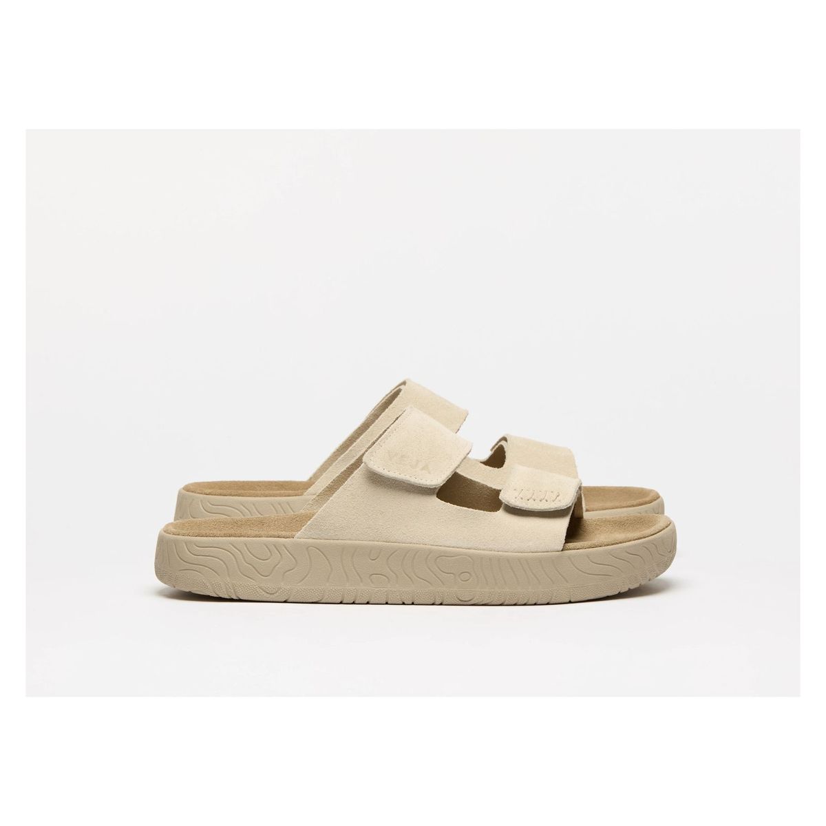 VEJA - Sandalia etna suede Café