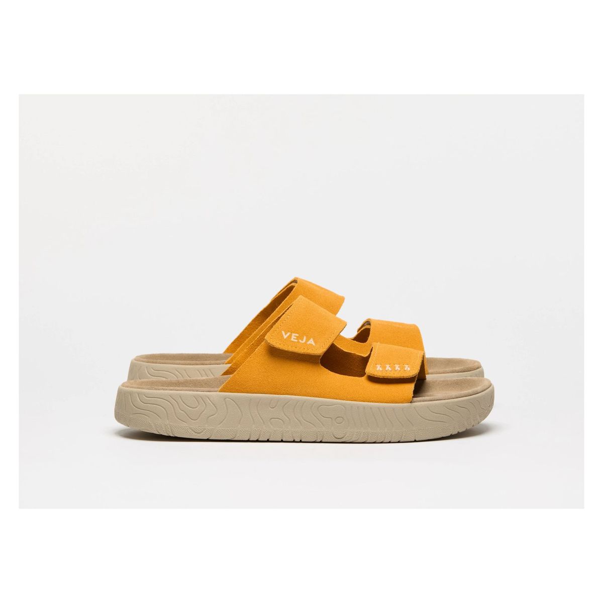 VEJA - Sandalia etna suede Café