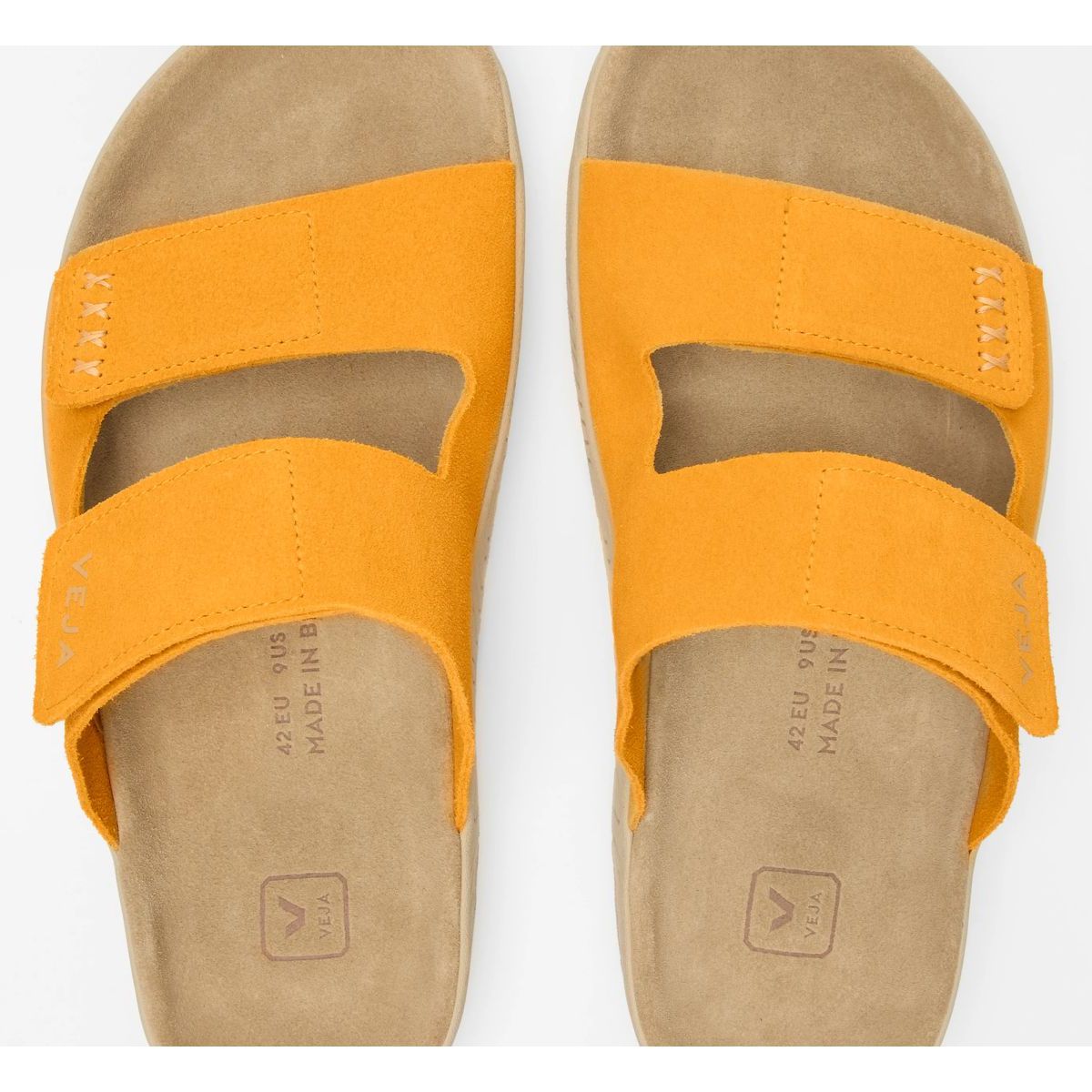 VEJA - Sandalia etna suede Café