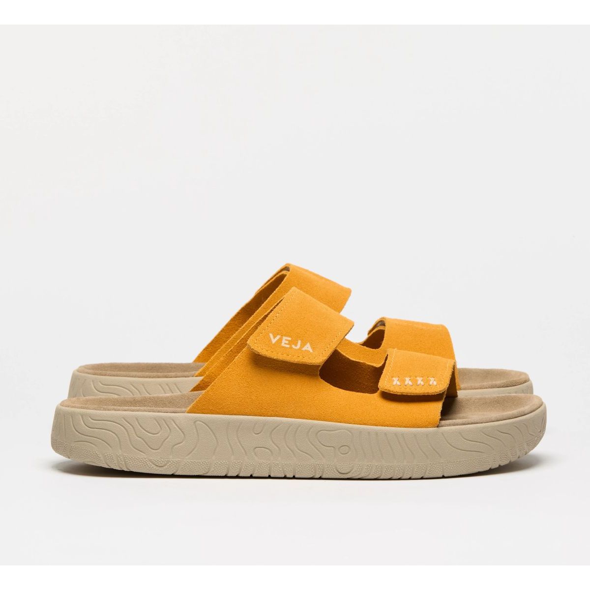 VEJA - Sandalia etna suede Café