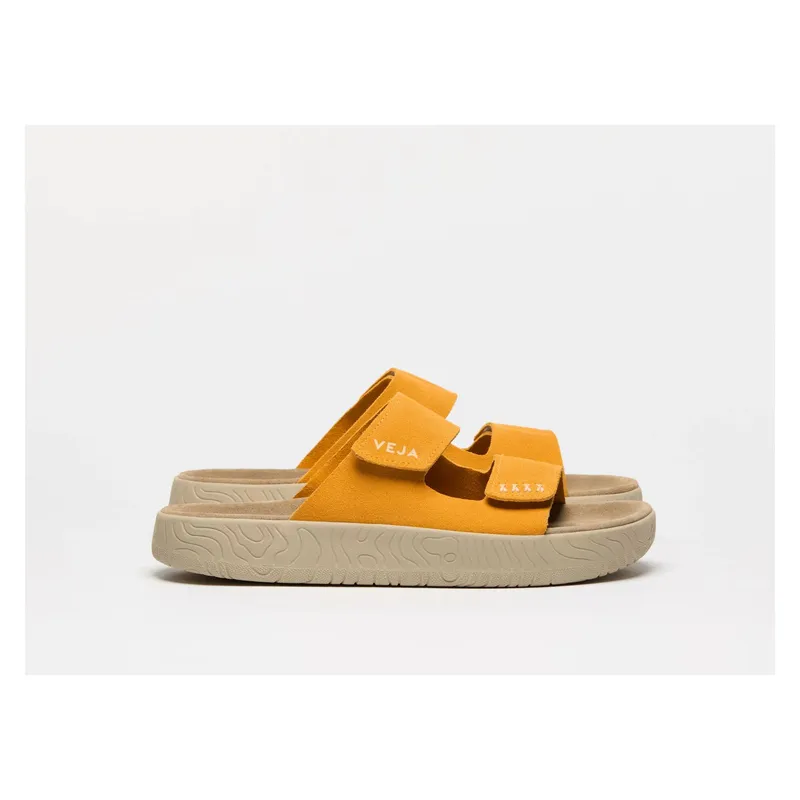 VEJA - Sandalia etna suede Café