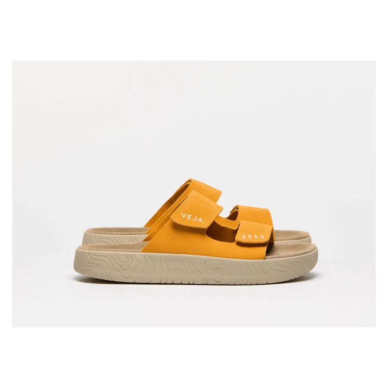 VEJA - Sandalia etna suede Café