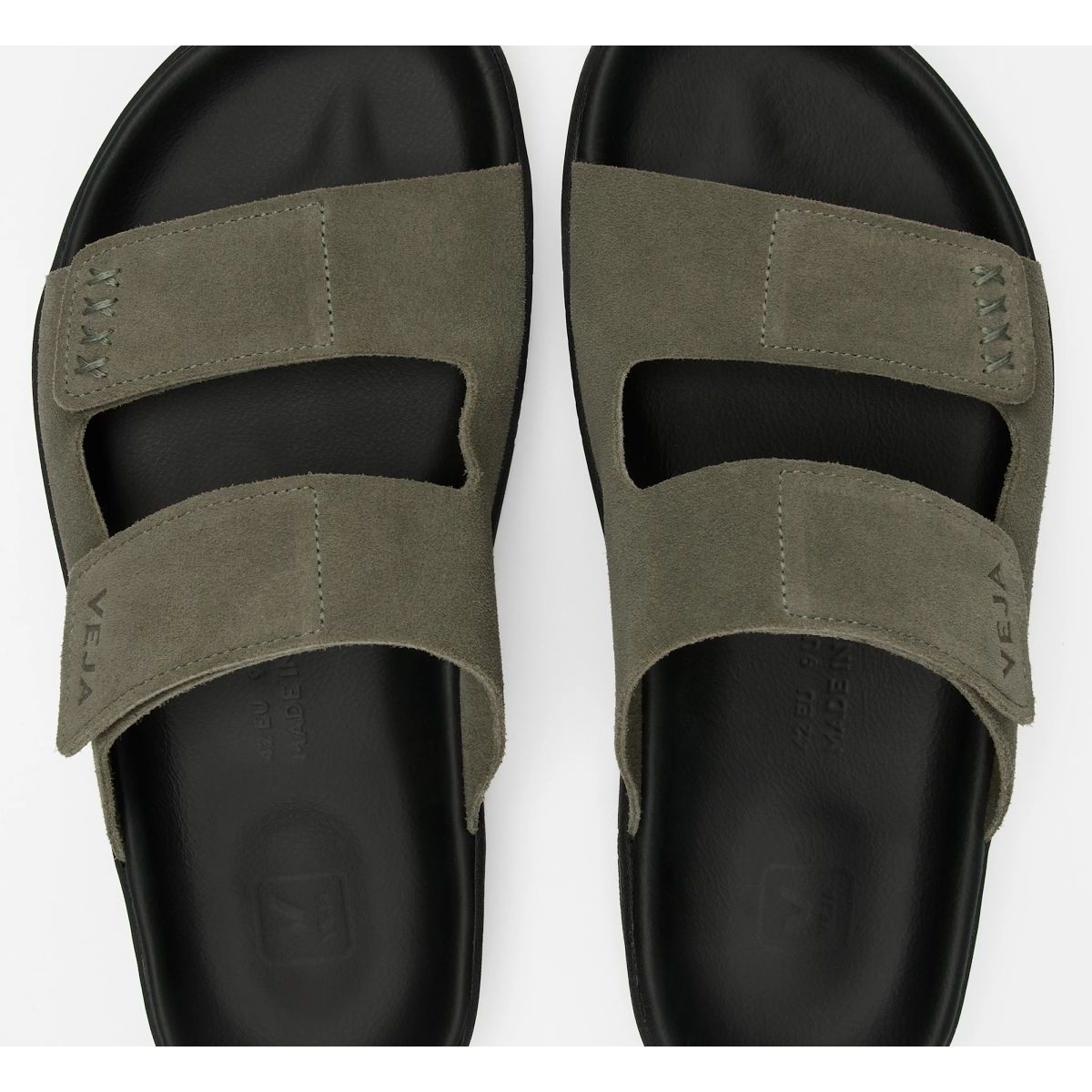 VEJA - Sandalia etna suede Café