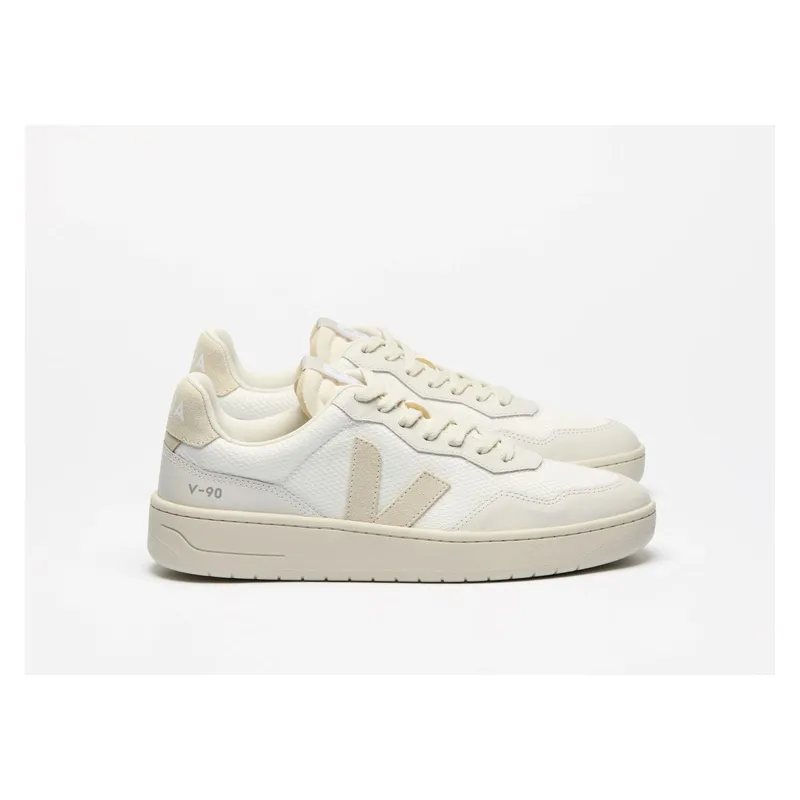 VEJA - Zapatilla v-90 mesh Blanco