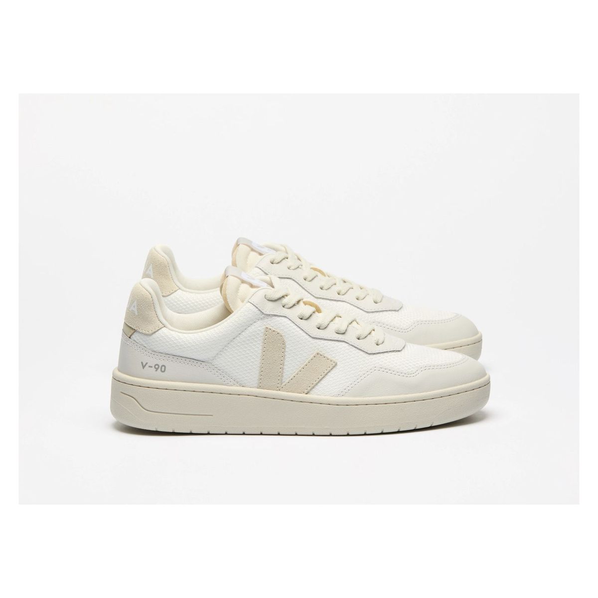 VEJA - Zapatilla v-90 mesh Blanco