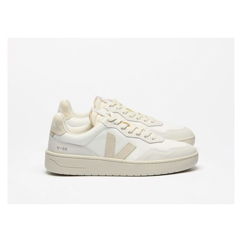 VEJA - Zapatilla v-90 mesh Blanco