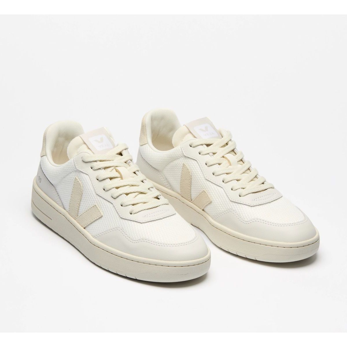 VEJA - Zapatilla v-90 mesh Blanco