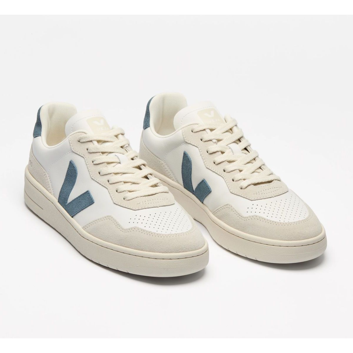 VEJA - Zapatilla v-90 leather Blanco