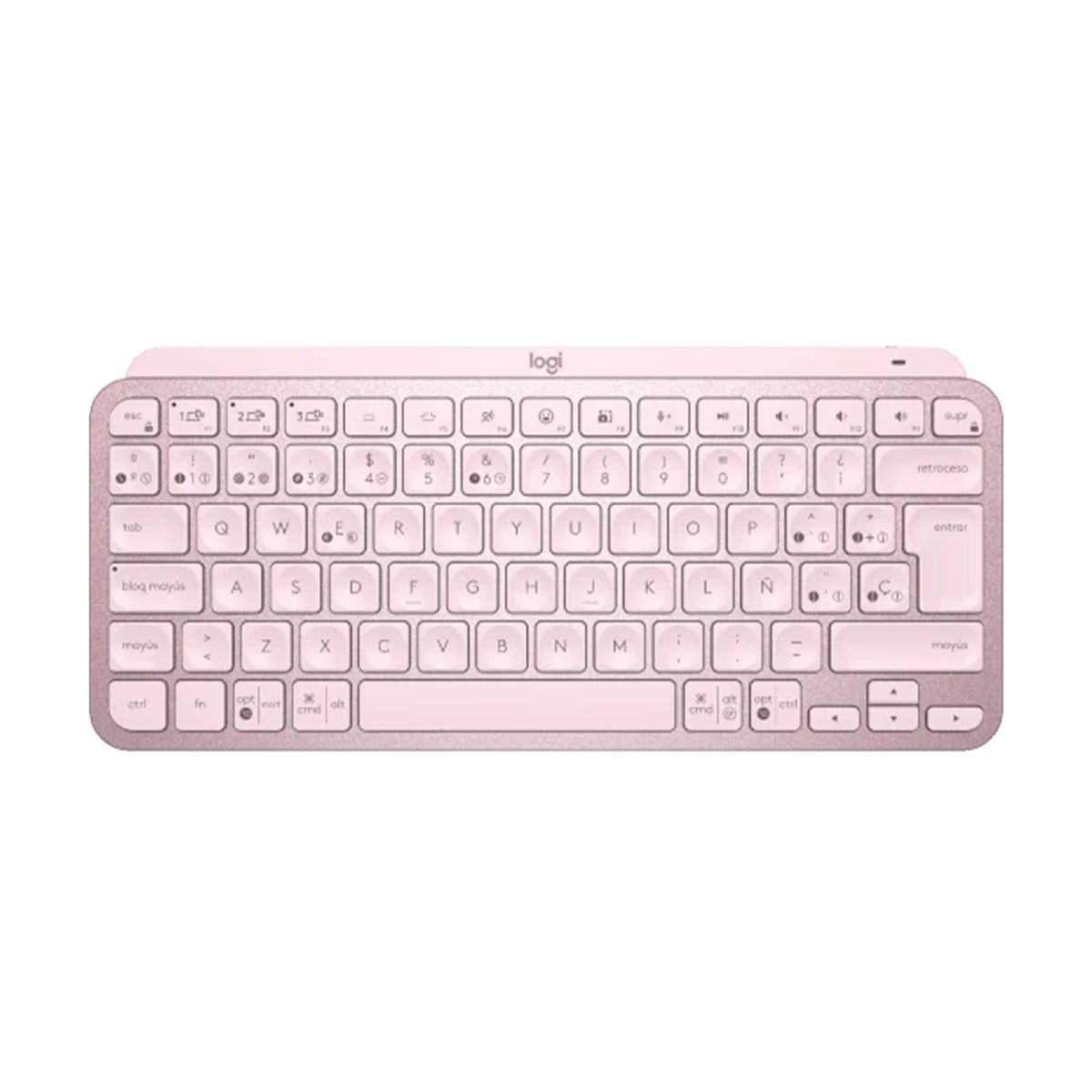 LOGITECH - TECLADO LOGITECH MX KEYS MINI - ROSE