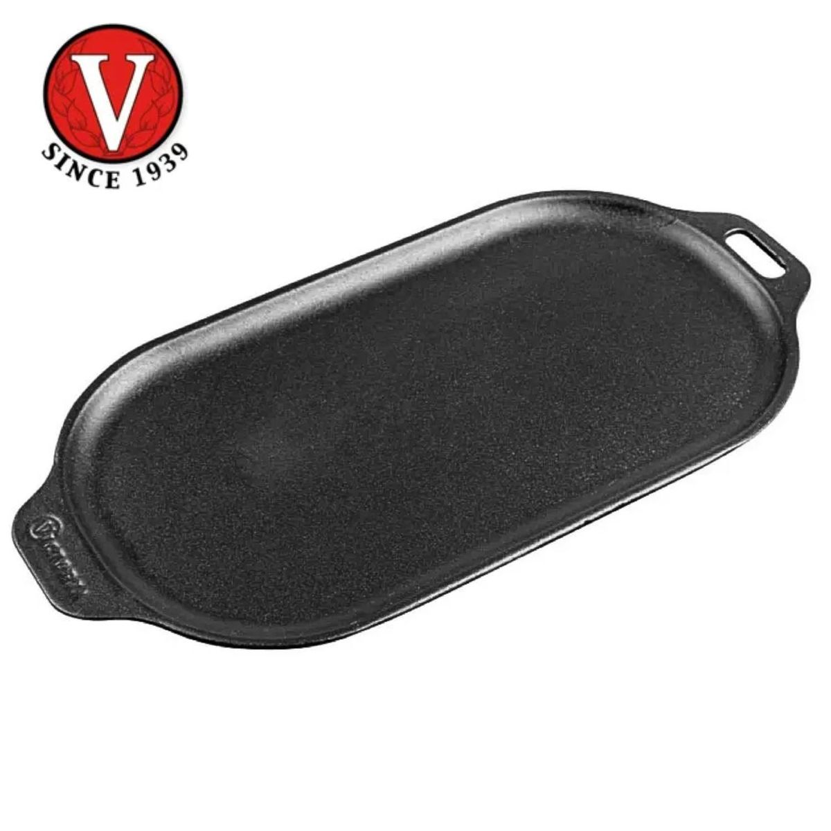 VICTORIA - Plancha Ovalada 34x17 Cm Esmaltada Sin Base - Victoria