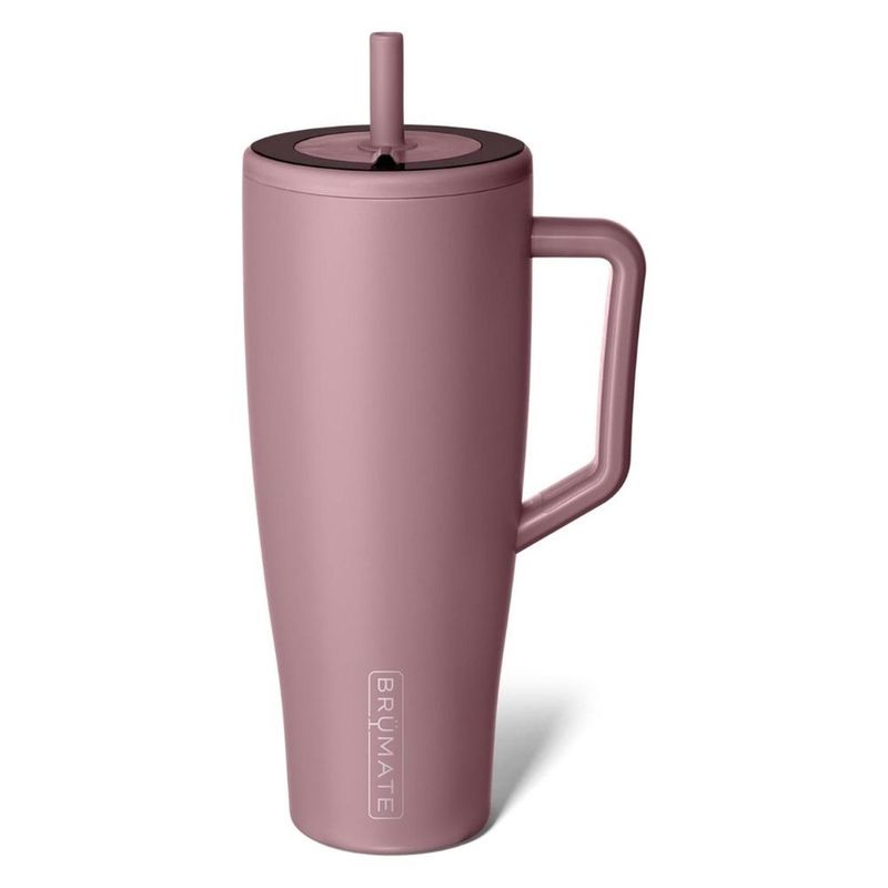 GENERICO - Tumbler Vaso aislado BruMate Era a prueba de fugas con tapa y pajilla 40 oz - Rosa