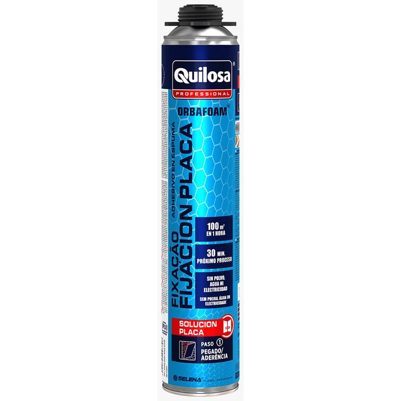 QUILOSA - QUILOSA PROFESSIONAL FIJACION PLACA PISTOLA 840 ml AZUL