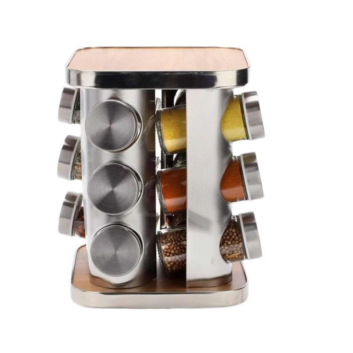 GENERICO - Condimentero giratorio 12 frascos para especies
