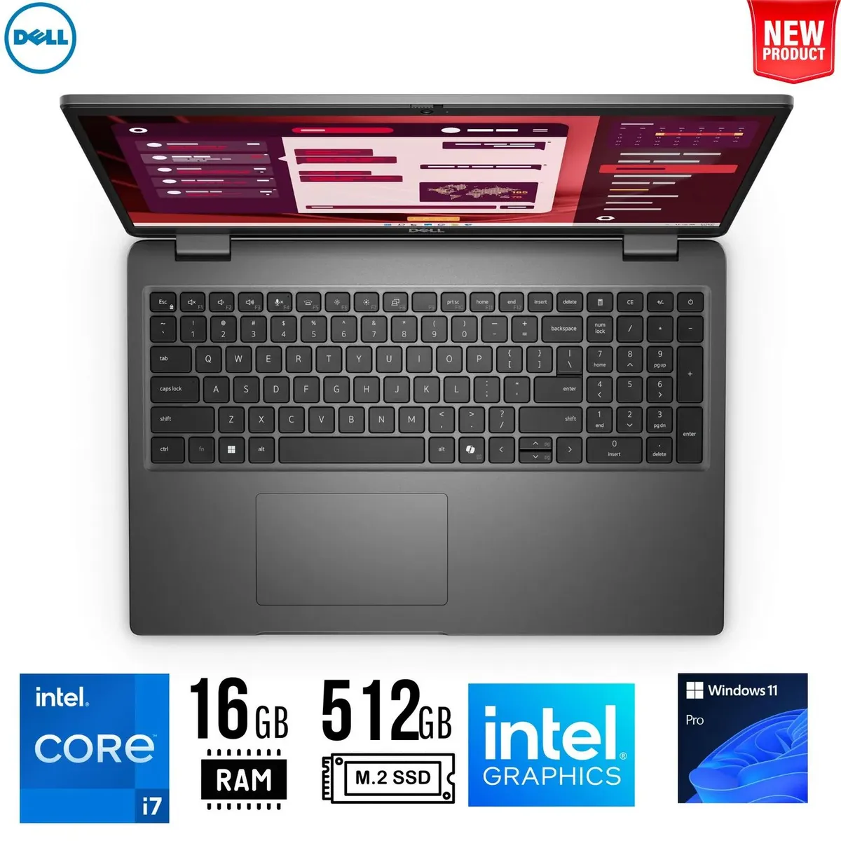DELL - LAPTOP Dell Latitude 3550 15.6" FHD Intel Core i7-1355U 16GB 512GB SSD Windows 11 Pro