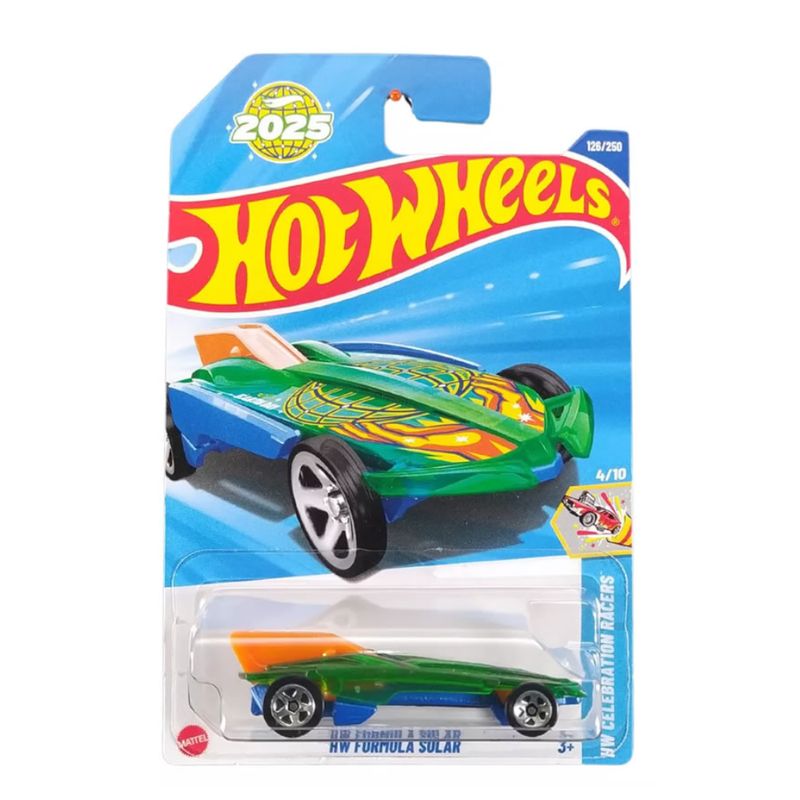 HOT WHEELS - Hot Wheels Formula Solar Celebration Racers 2025 HYY67