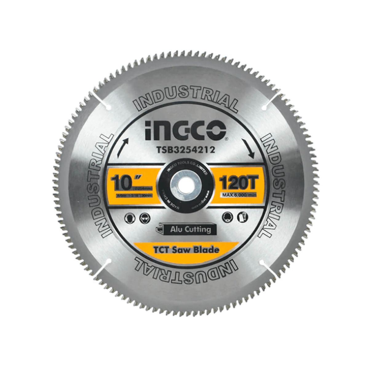 INGCO TOOLS - Disco De Corte Aluminio 10 120t Para Ingletadora Ingco