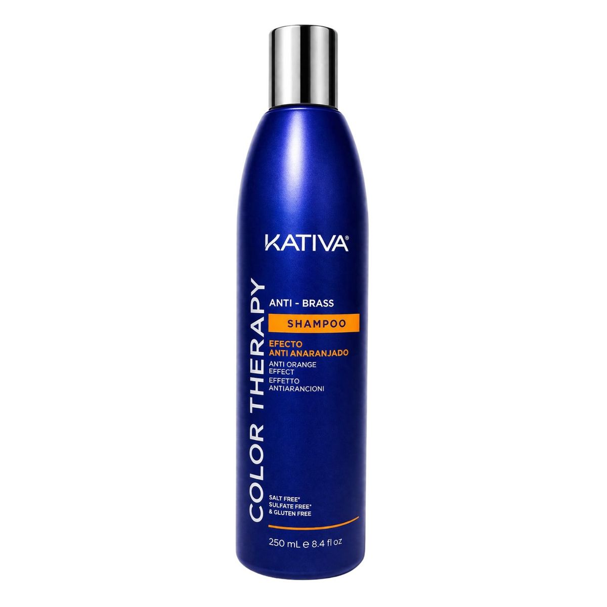 GENERICO - Shampoo Color Therapy Efecto Anti Naranja 355 ml- KATIVA