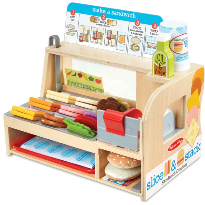 MELISSA & DOUG - Counter mostrador de sandwich