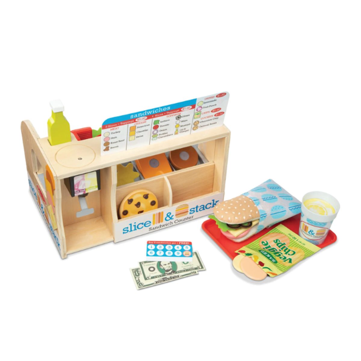 MELISSA & DOUG - Counter mostrador de sandwich