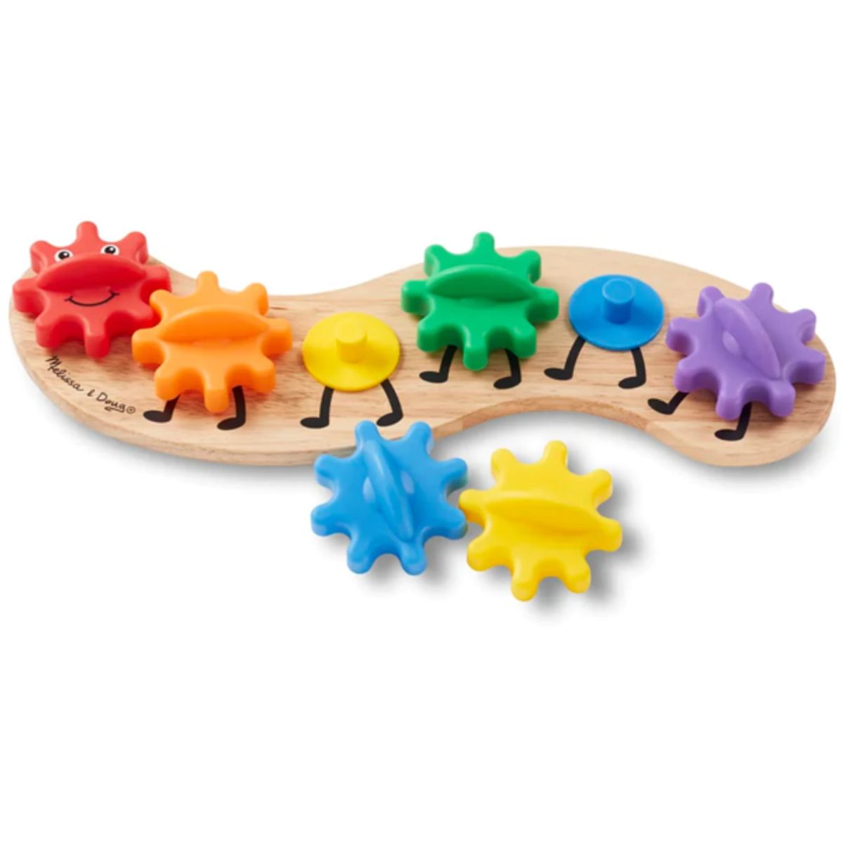 MELISSA & DOUG - Engranaje oruga de colores