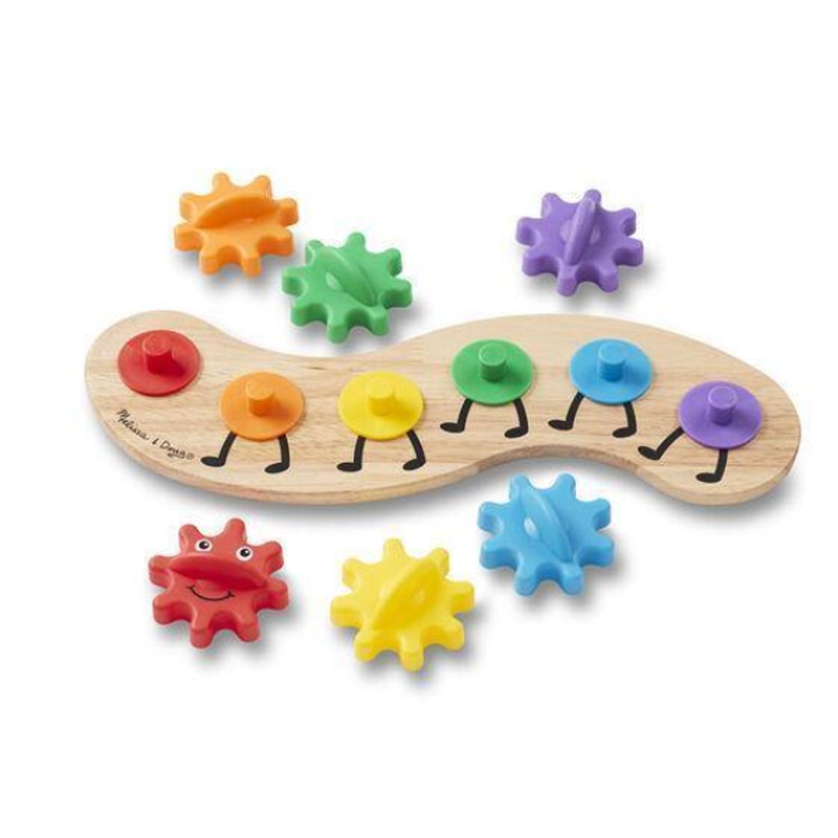 MELISSA & DOUG - Engranaje oruga de colores