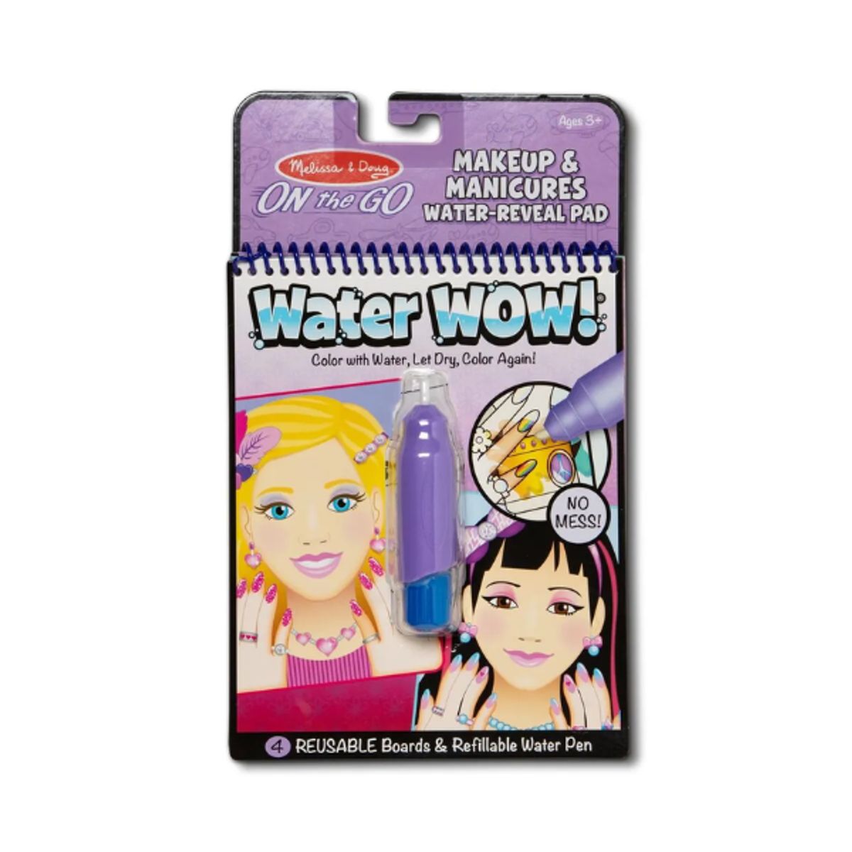 MELISSA & DOUG - Water Wow maquillaje y manicure
