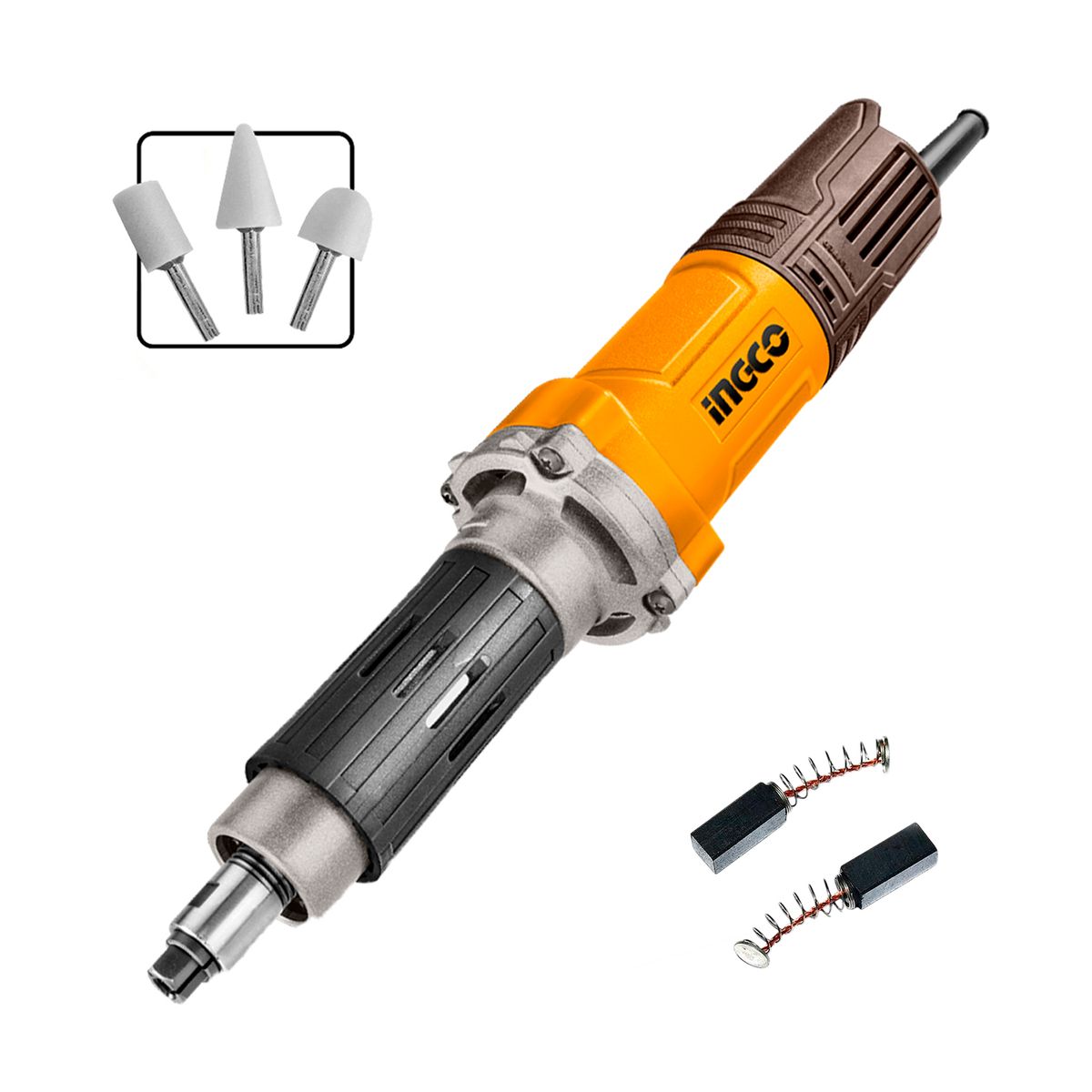 INGCO TOOLS - Rectificadora Amoladora Recta 6mm 550w Ingco - Pdg5501