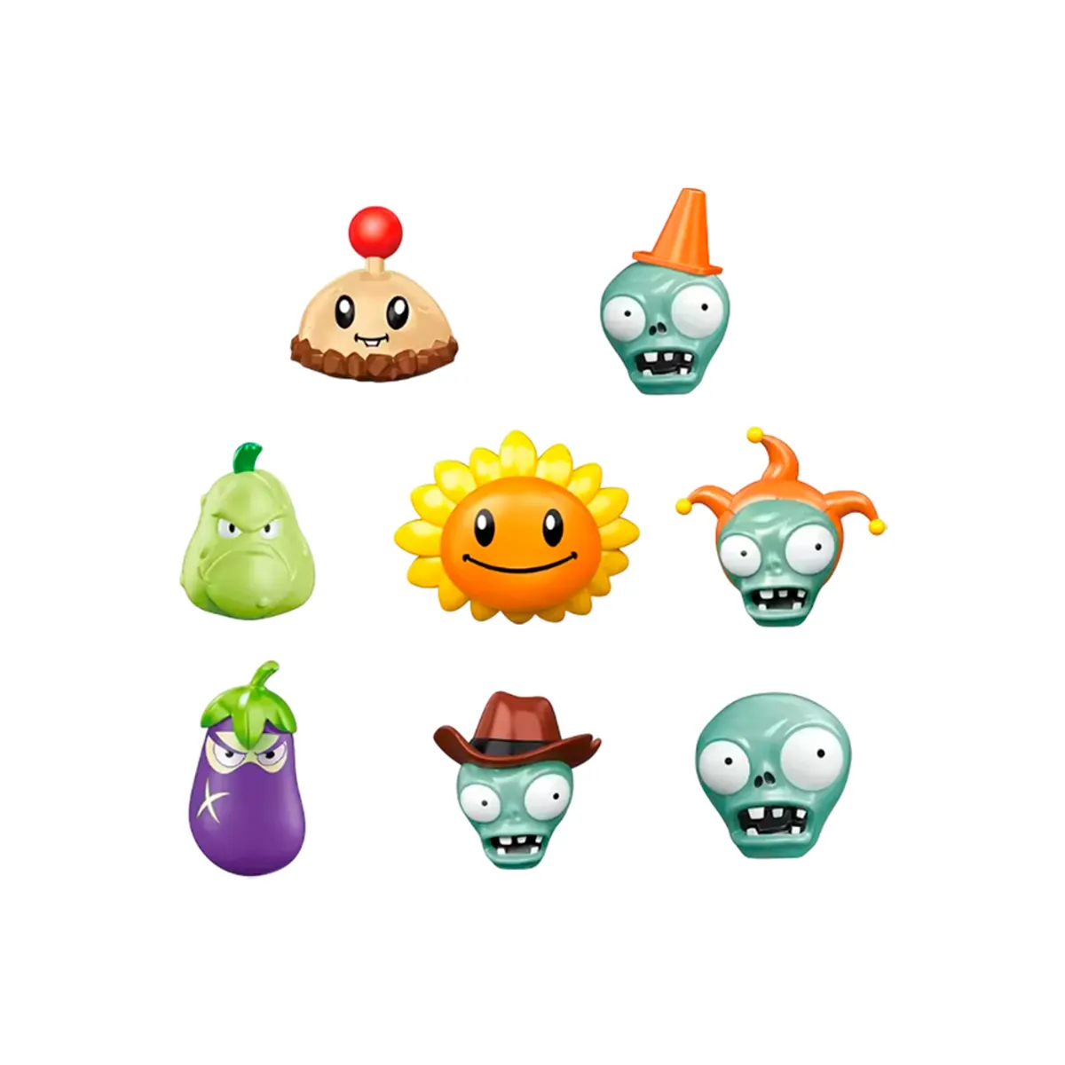 GENERICO - Figura Plantas vs Zombies Surprise Decoracion Refrigerador