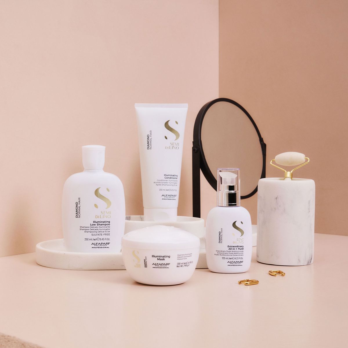 ALFAPARF MILANO - ALFAPARF SEMI DI LINO – Diamond Extraordinary All in One Leave in 125 ml