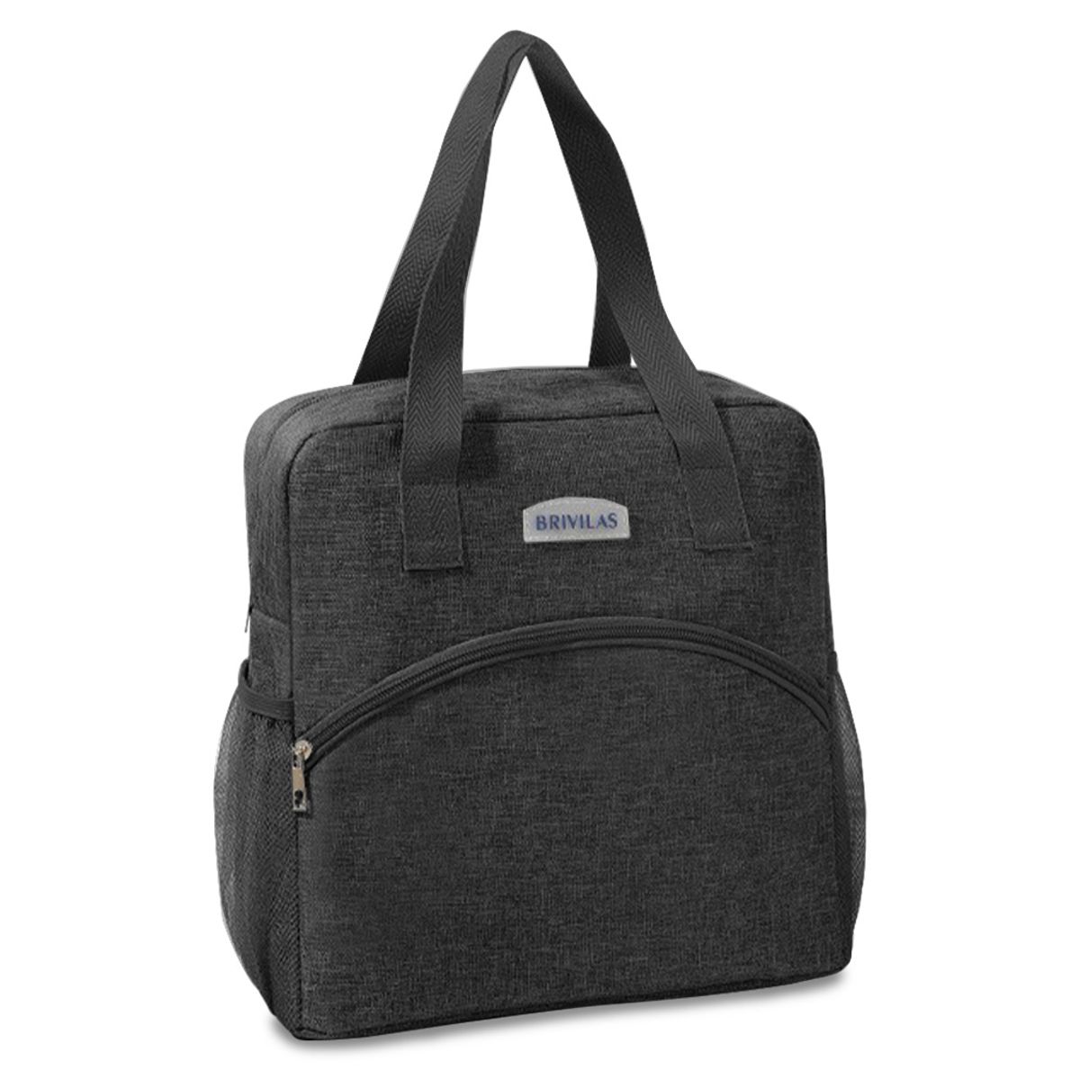 KELLER - Lonchera Térmica para Comida Y Alimentos Impermeable Negro R33