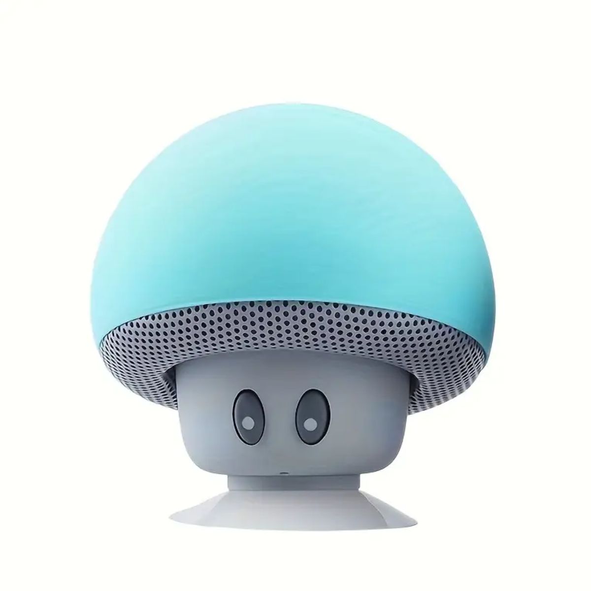 GENERICO - Parlante Portátil Cabeza de Hongo Bluetooth Azul Claro