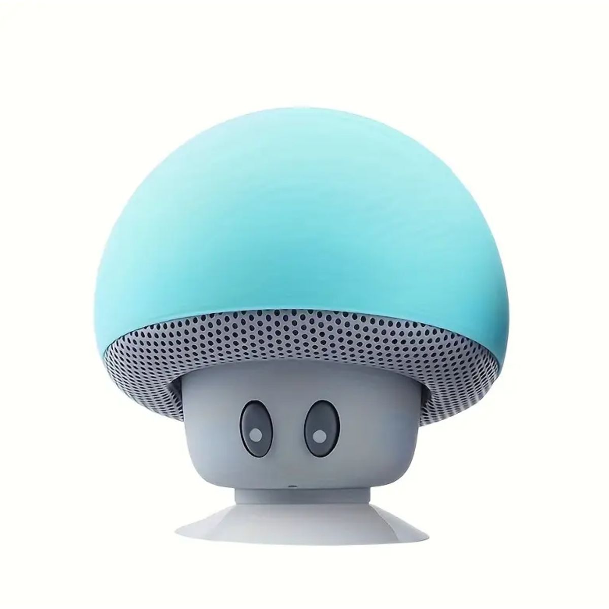 GENERICO - Parlante Portátil Cabeza de Hongo Bluetooth Azul Claro