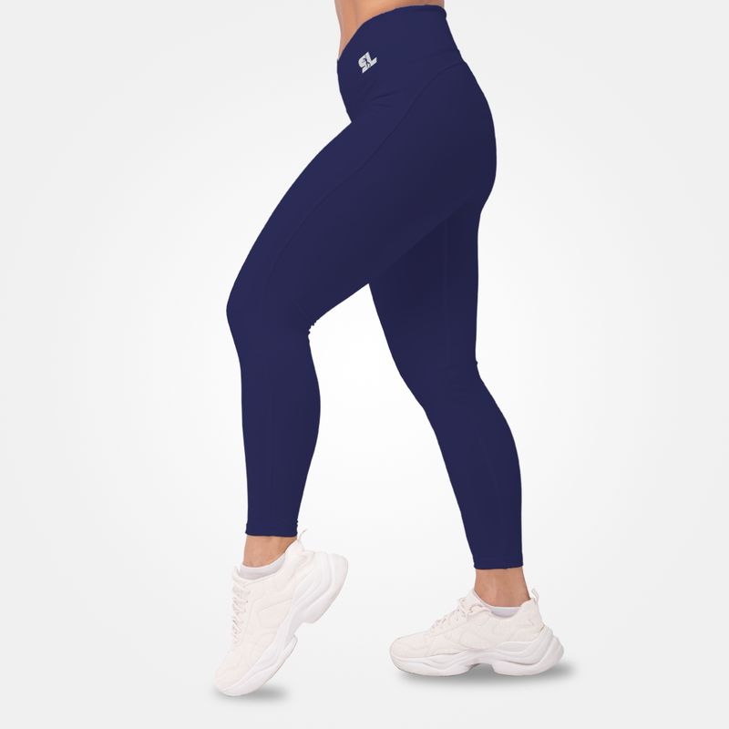 SPORTLINE - Legging básica color entero